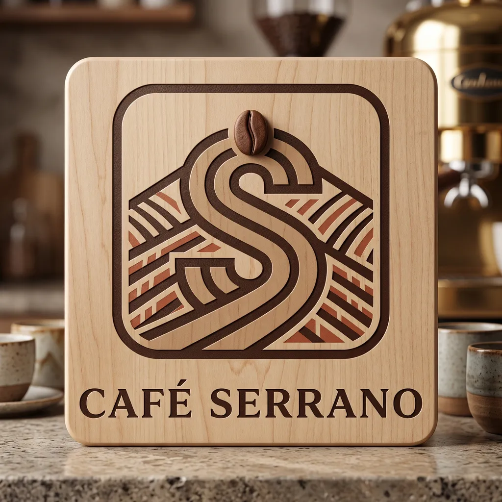Depois: Café Serrano