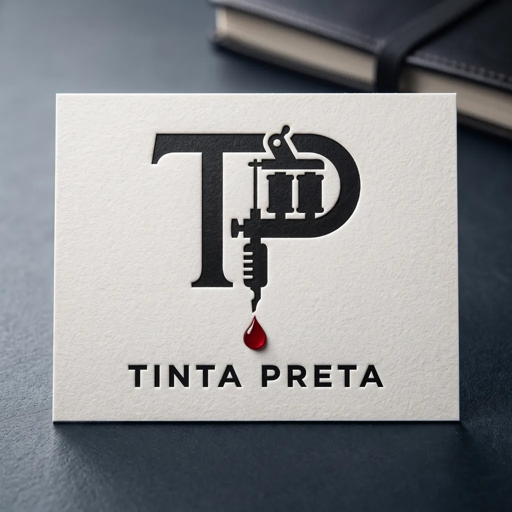 Depois: Tinta Preta